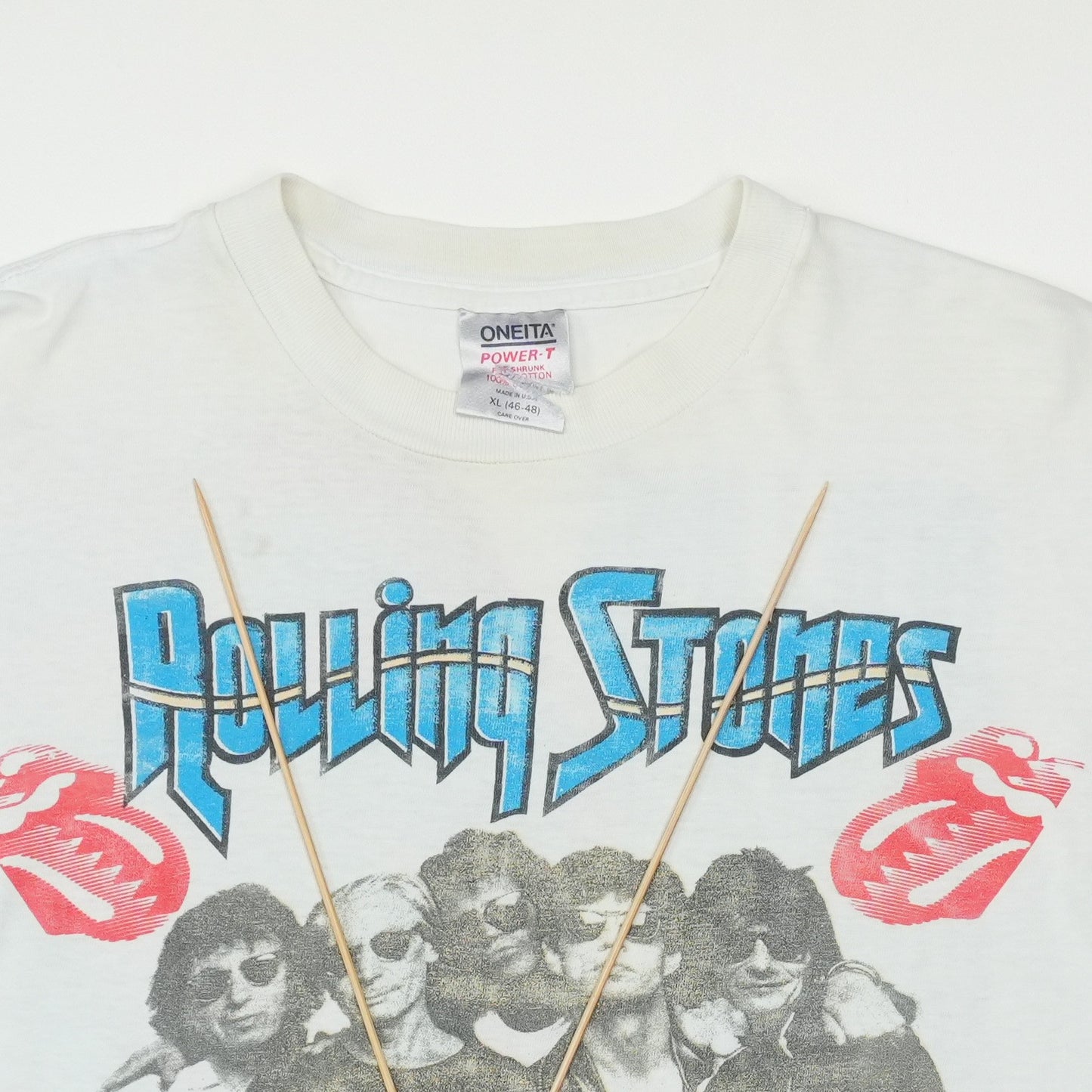 1989 Rolling Stones Steel Wheels Guns N Roses Concert Shirt