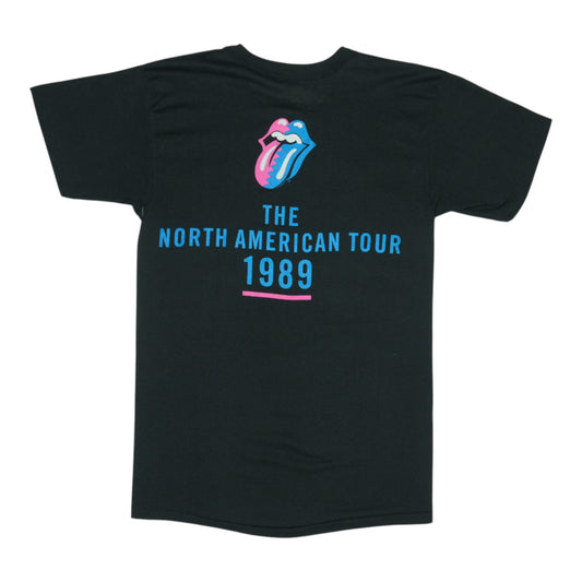 1989 Rolling Stones Steel Wheels Shirt Back