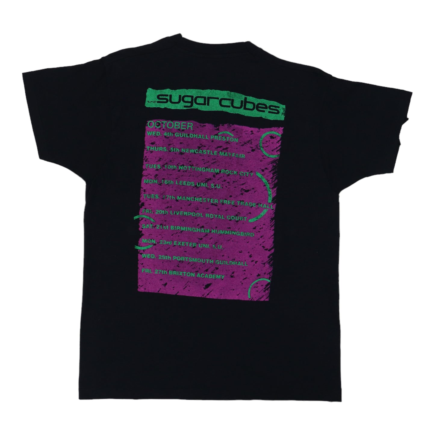 1989 Sugarcubes Here Today, Tomorrow Next Week Tour Shirt