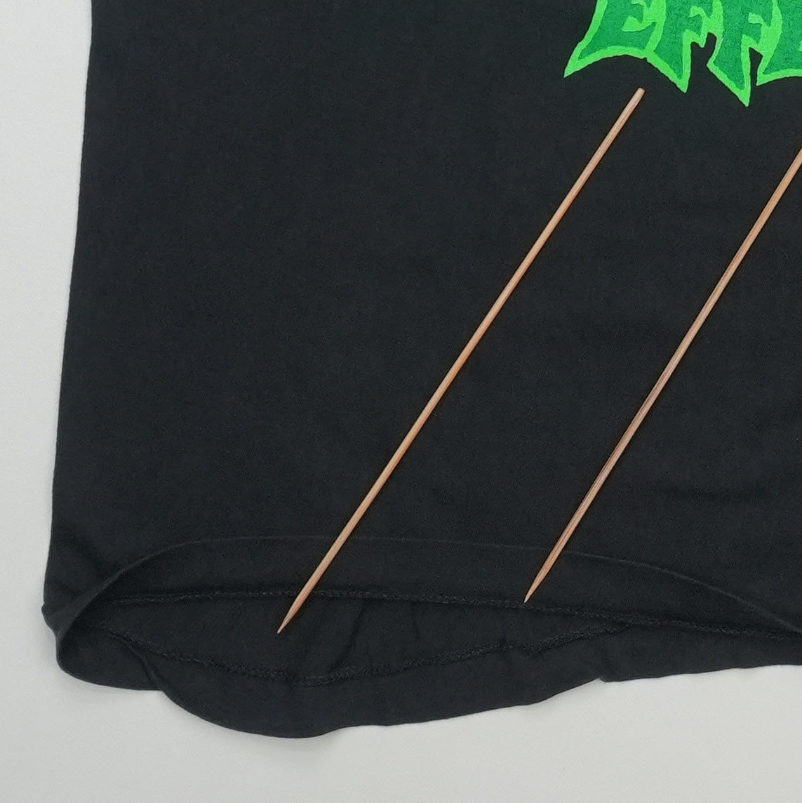 1989 Testament Greenhouse Effect Environmental Holocaust Tour Shirt Detail 3