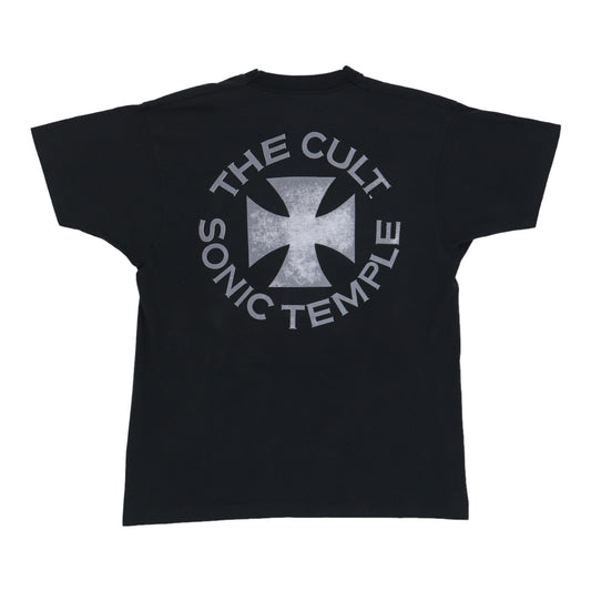 1989 The Cult Sonic Temple Shirt Back