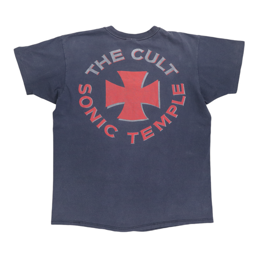 1989 The Cult Sonic Temple Shirt Back