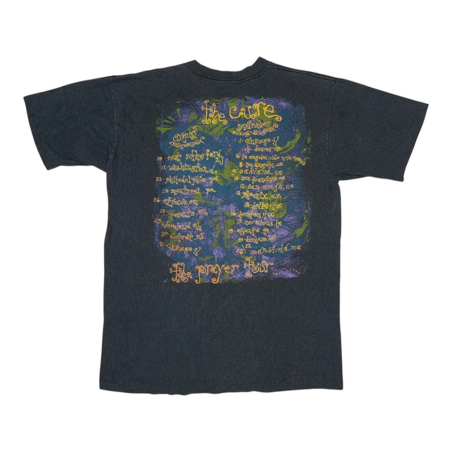 1989 The Cure Prayer Tour Shirt
