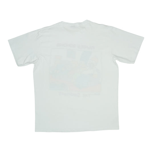 1989 The Simpsons Family Bonding Shirt Back