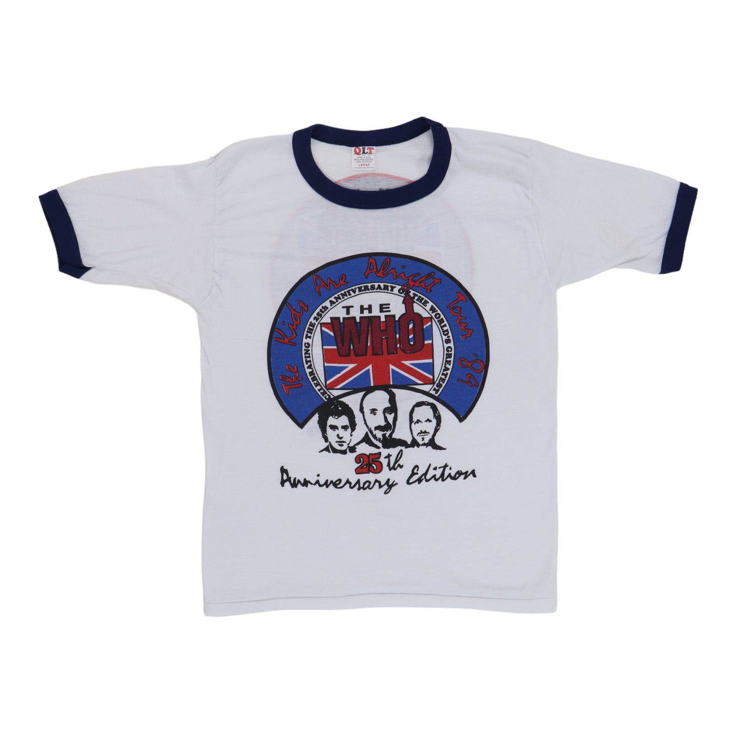1989 The Who Kids Are Alright 25th Anniversary Edition Shirt