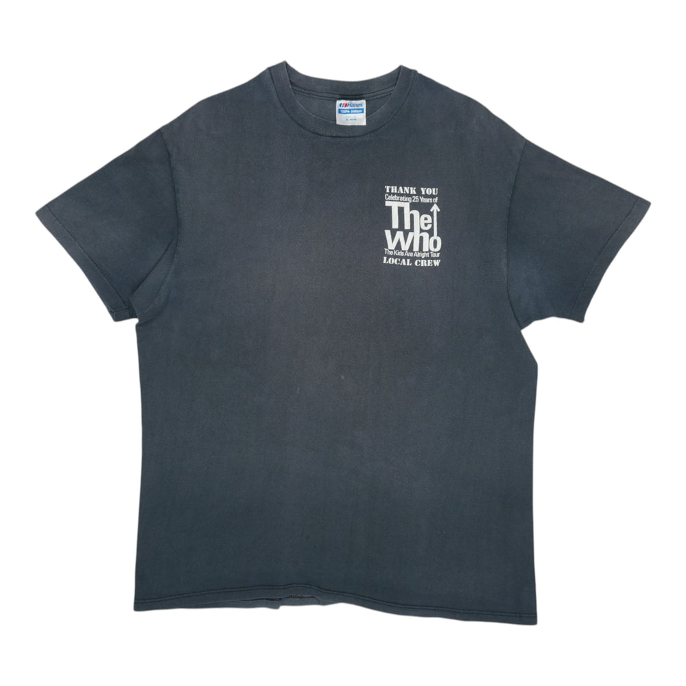1989 The Who Kids Are Alright Local Crew Tour Shirt