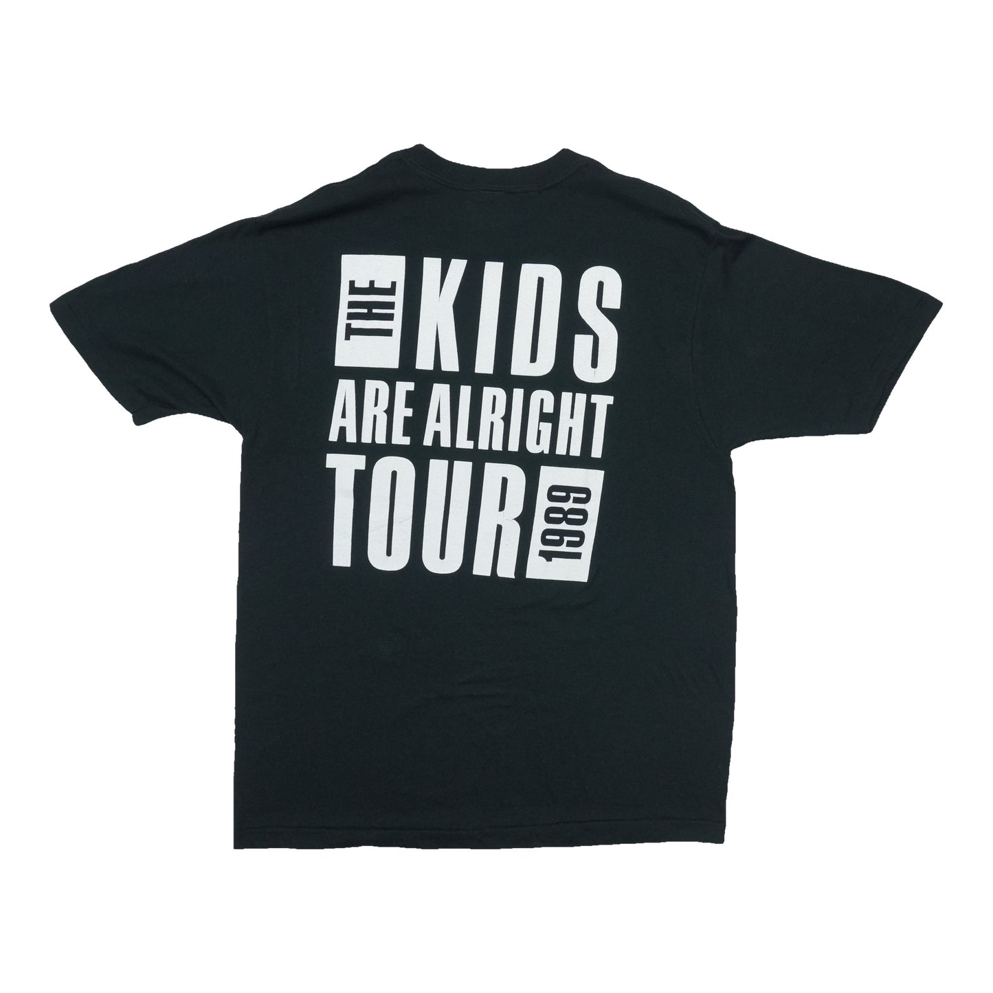 1989 The Who Kids Are Alright Tour Shirt