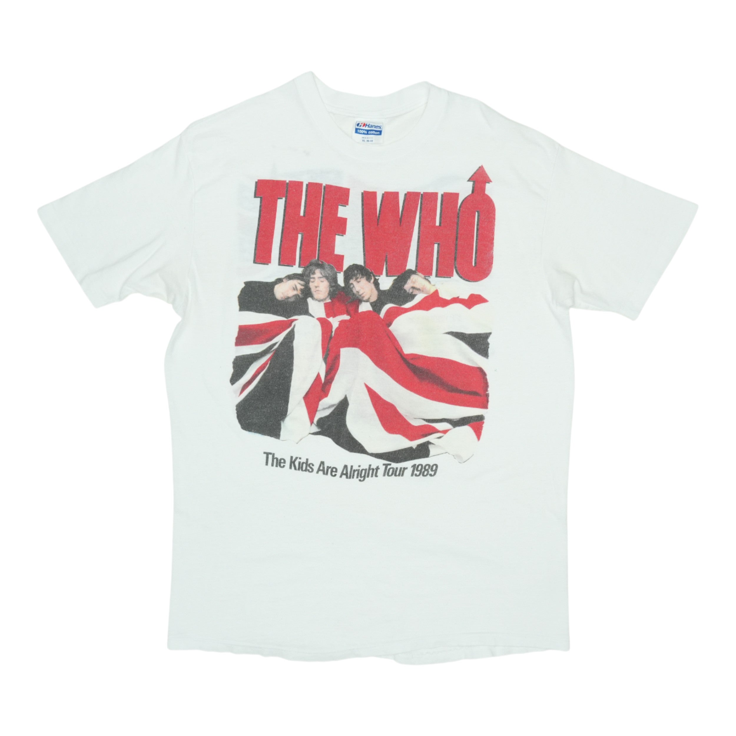 【THE WHO✨ザフー✨KIDS ARE ALRIGHT TOUR✨Tシャツ】 1989 The Who Kids Are Alright Tour Shirt | Authentic Vintage Tee