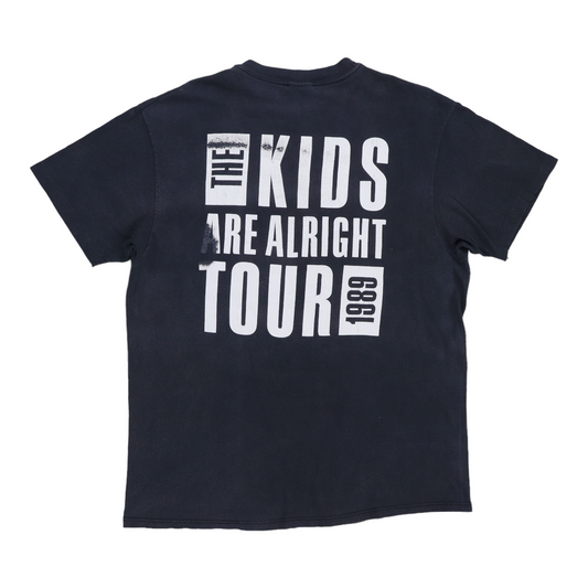 1989 The Who Maximum R&B Tour Shirt Back
