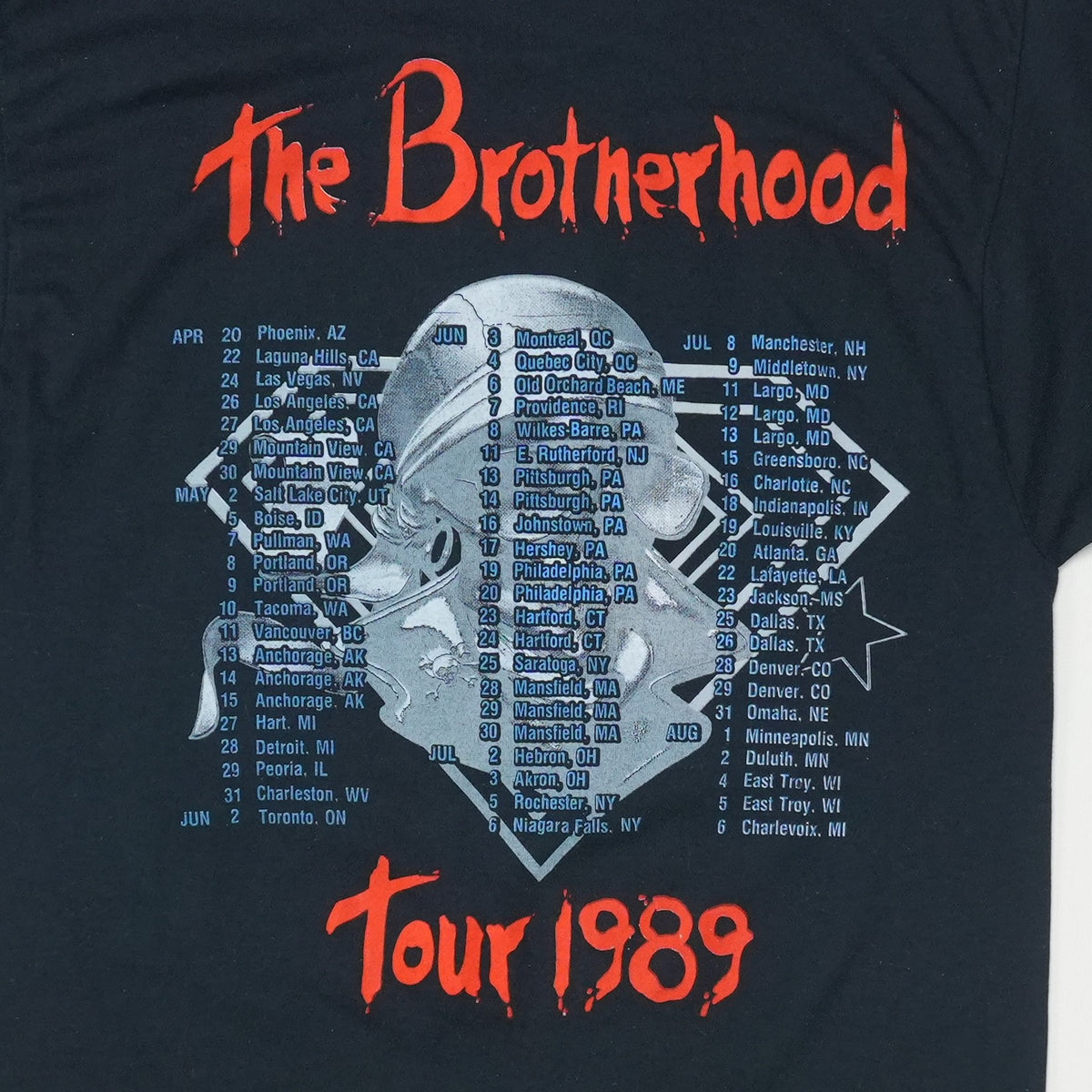 1989 Bon Jovi The Brotherhood Tour Shirt