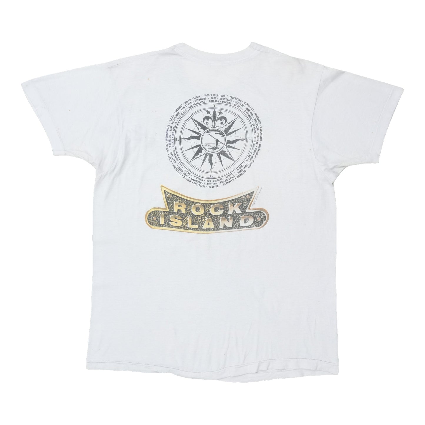 1989 Jethro Tull Rock Island Shirt