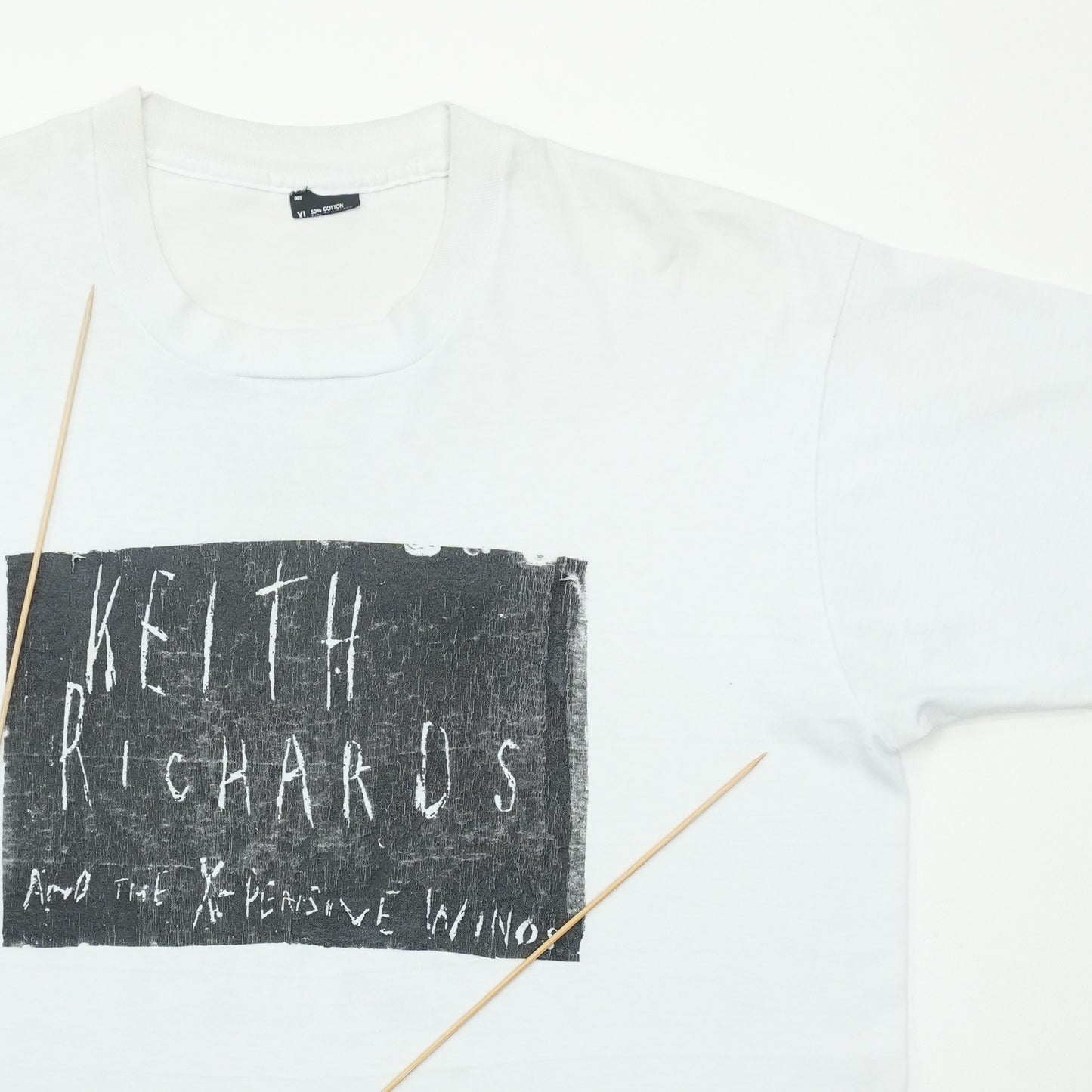 1989 Keith Richards And The X-Pensive Winos Concert Shirt