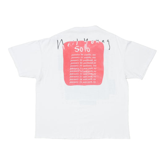 1989 Neil Young Solo Acoustic Tour Shirt