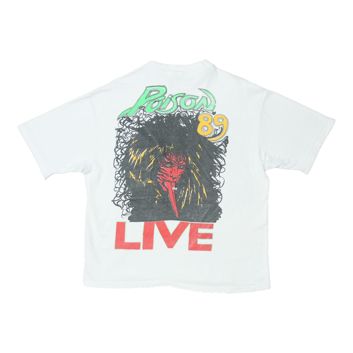 1989 Poison Open Up And Say Ahh Tour Shirt