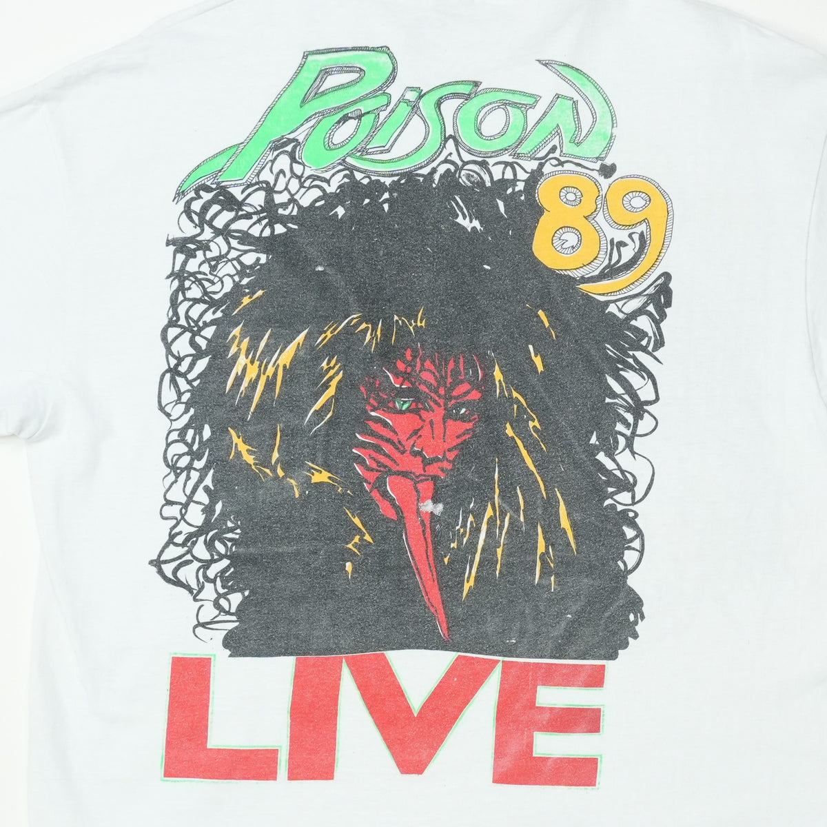 1989 Poison Open Up And Say Ahh Tour Shirt