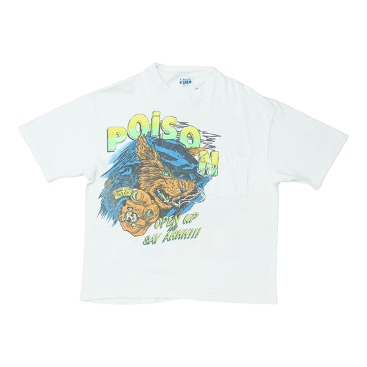 1989 Poison Open Up And Say Ahh Tour Shirt