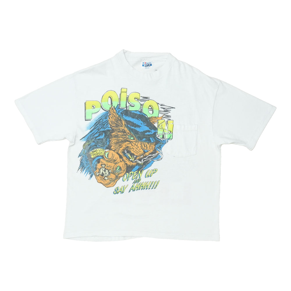 1989 Poison Open Up And Say Ahh Tour Shirt
