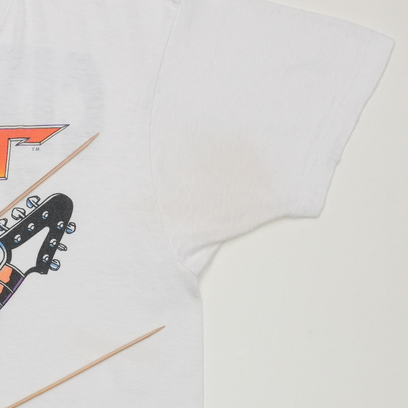 1989 Ratt Reach for the Sky City to City World Tour Shirt Detail 4