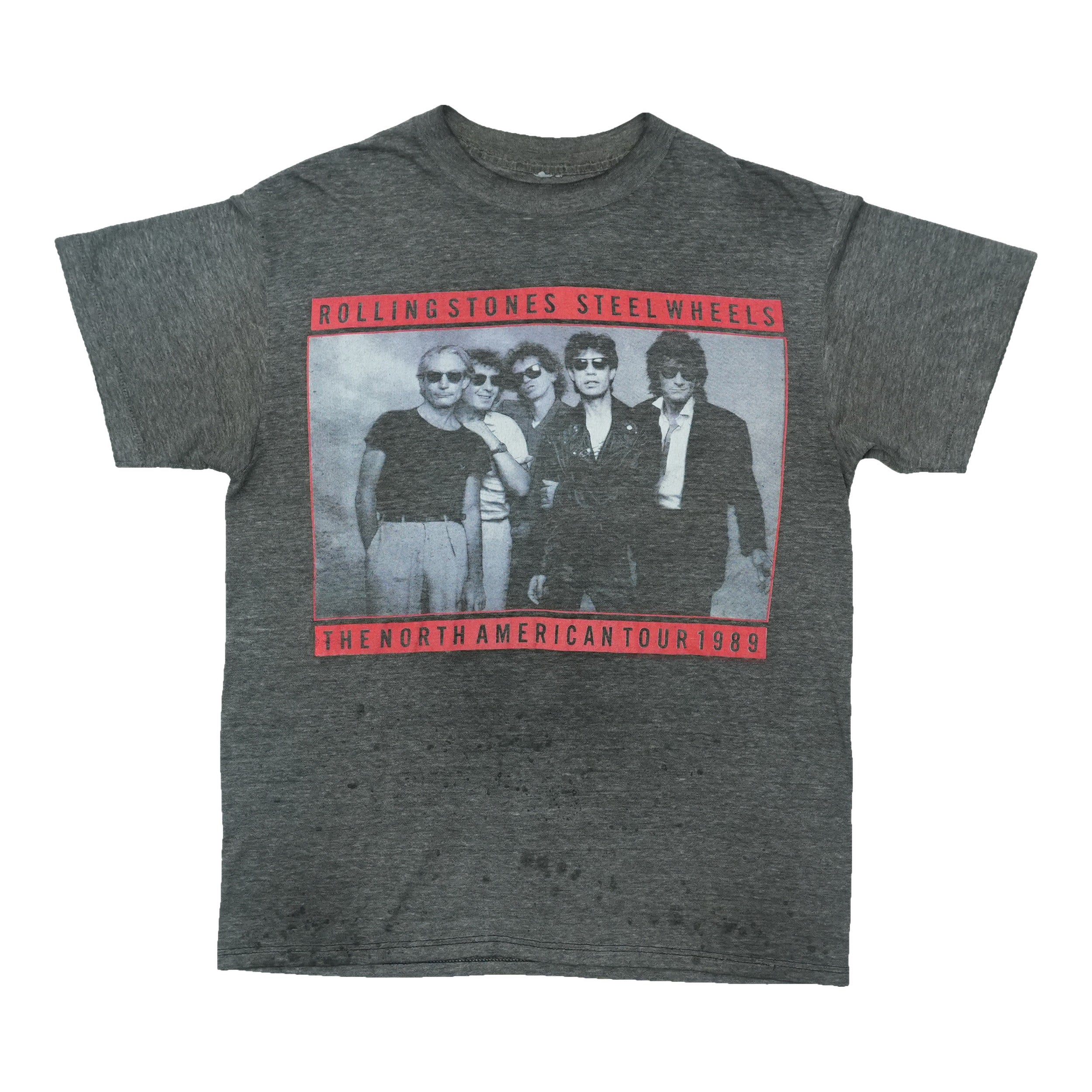 Buy 1989 Rolling Stones Steel Wheels North American Tour Shirt