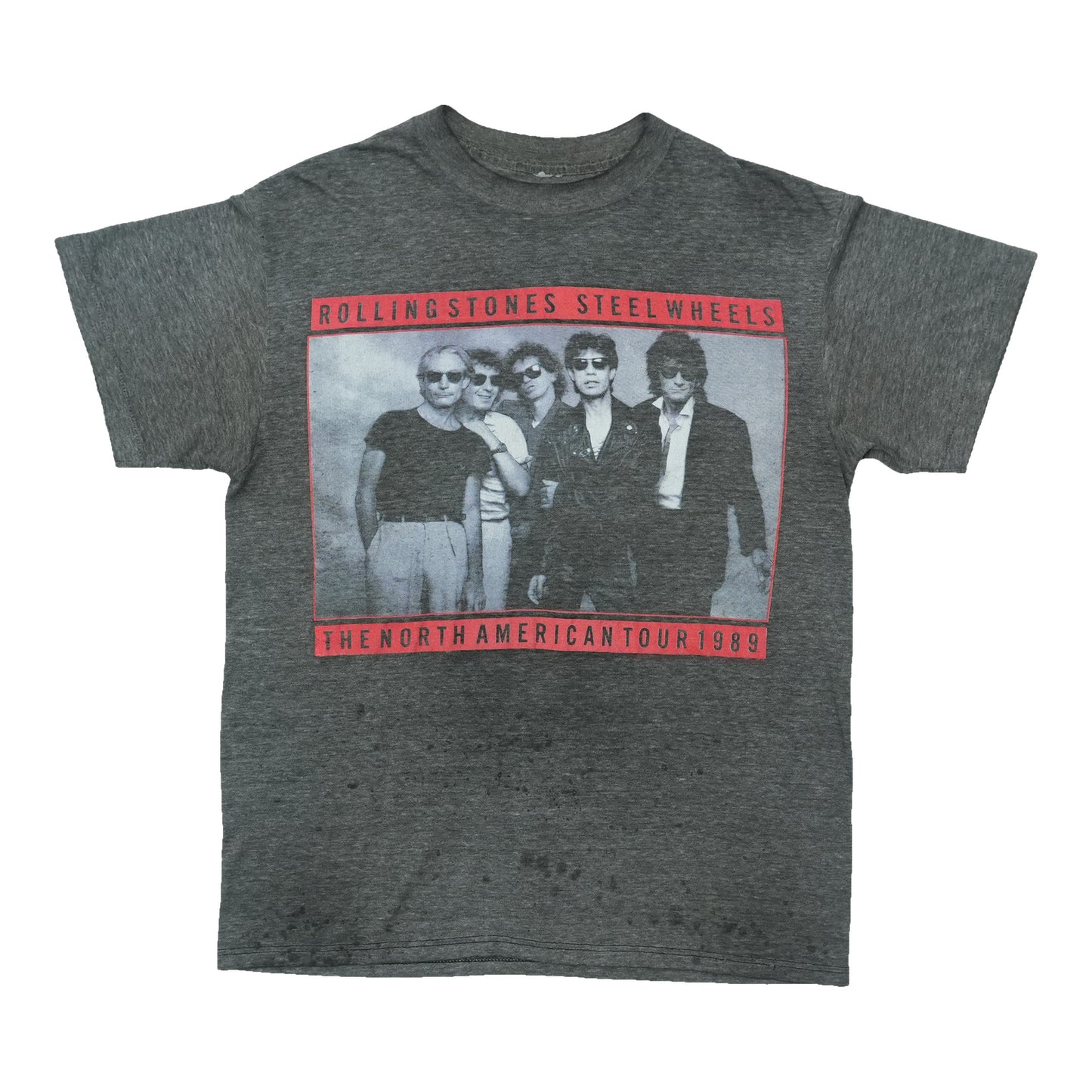 1989 Rolling Stones Steel Wheels North American Tour Shirt