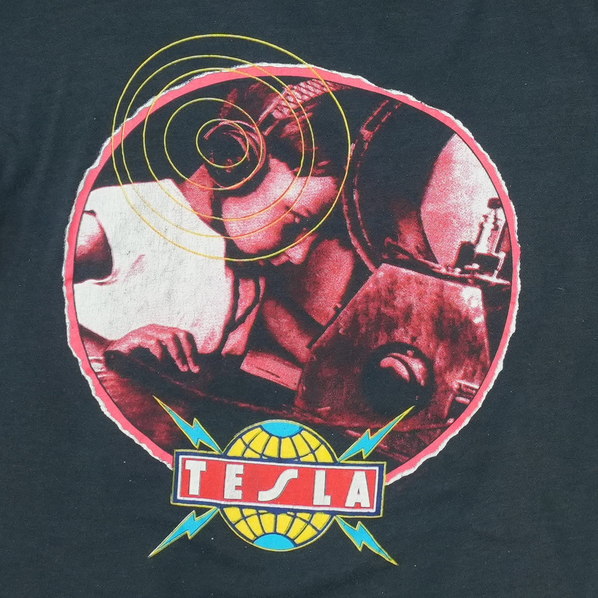 1989 Tesla World Tour Shirt