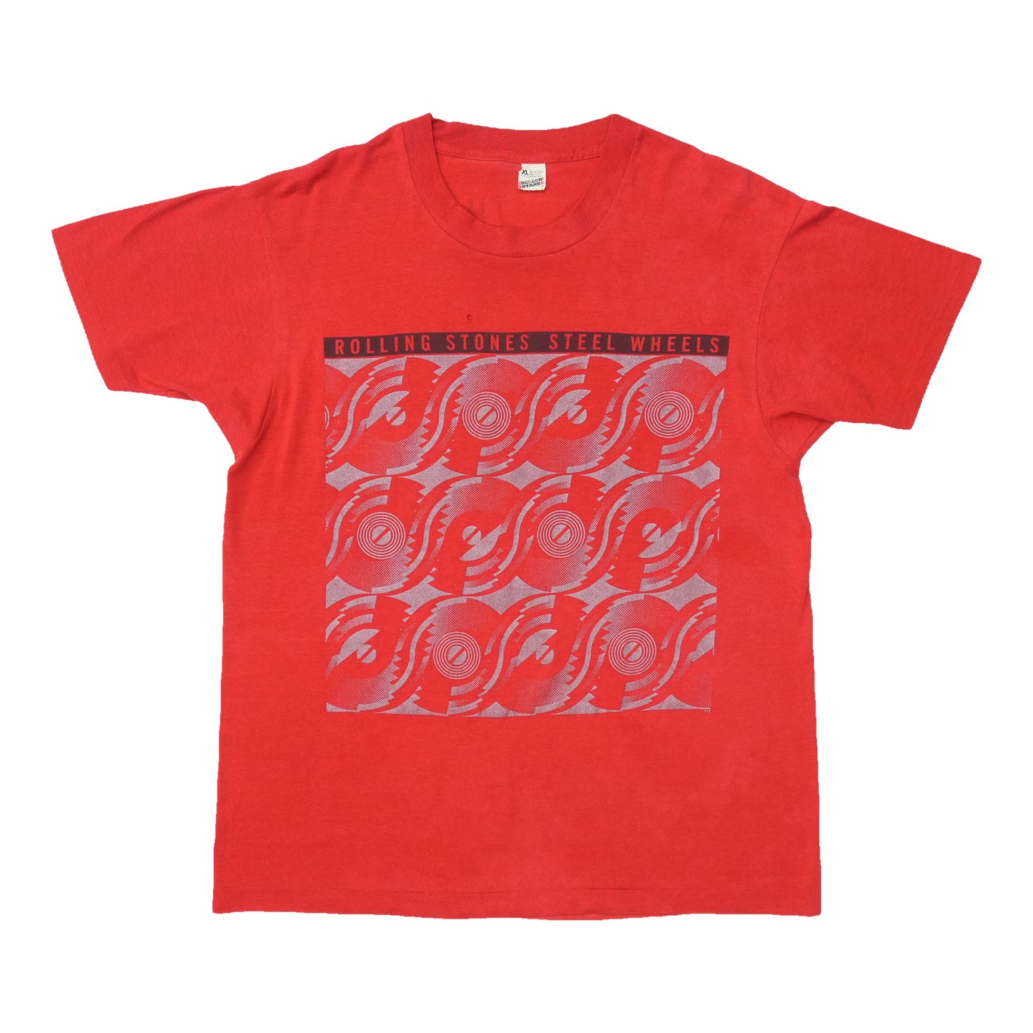 1989 The Rolling Stones Steel Wheels Working Crew Shirt