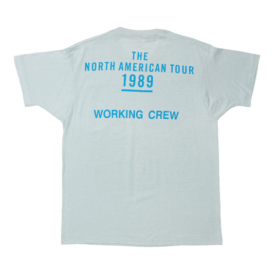 1989 The Rolling Stones Steel Wheels Working Crew Shirt