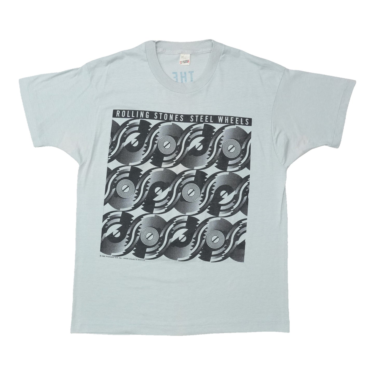 1989 The Rolling Stones Steel Wheels Working Crew Shirt