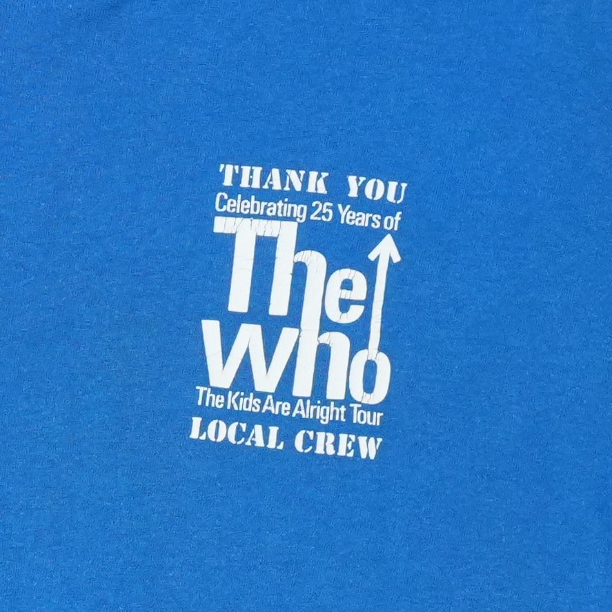 1989 The Who 25 Years Local Crew Shirt