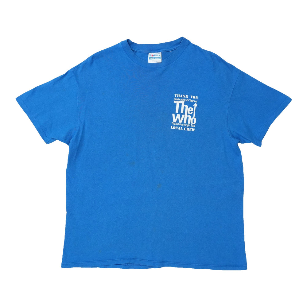 1989 The Who 25 Years Local Crew Shirt