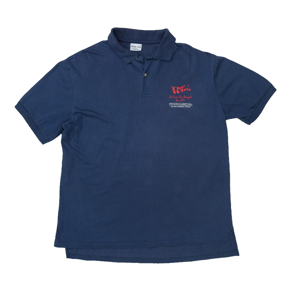 1989 The Who Kids Are Alright Tour Crew Polo Shirt