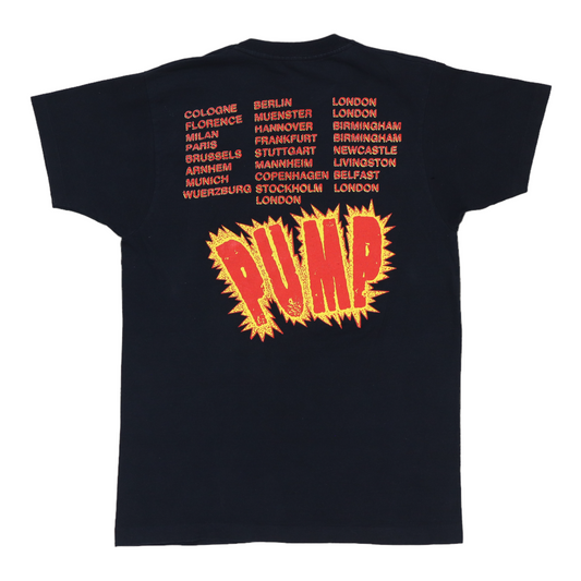 1989 Aerosmith Pump Tour Shirt Back