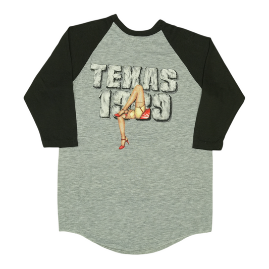 1989 Bon Jovi Does Dallas Texas Tour Jersey Shirt Back