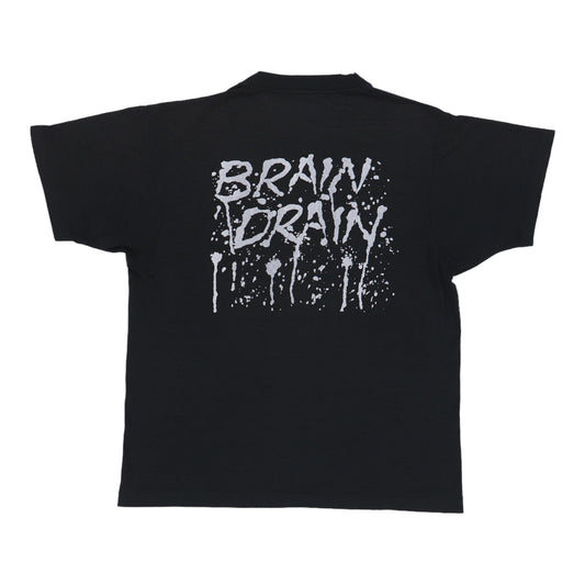 1989 Ramones Brain Drain Shirt Back