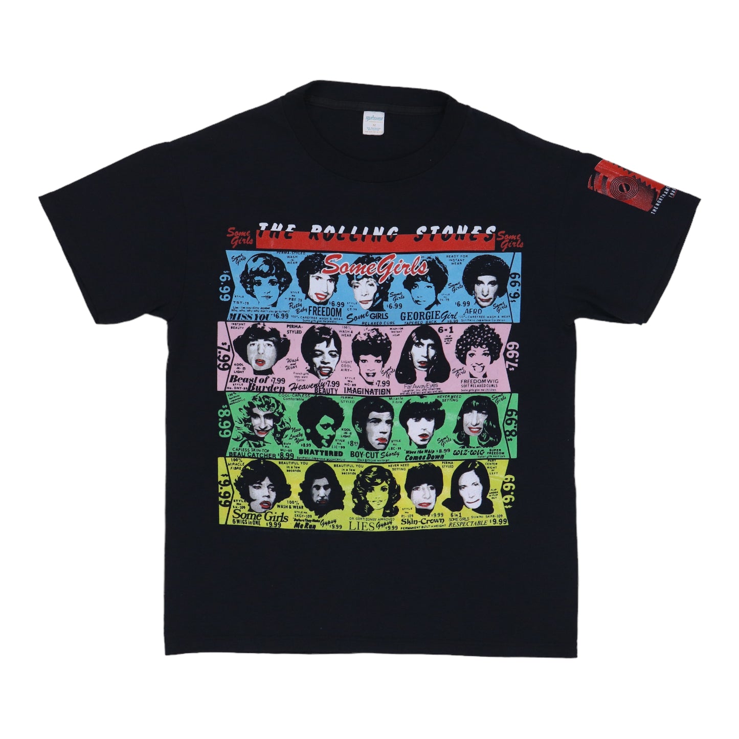 1989 Rolling Stones Some Girls Tour Shirt