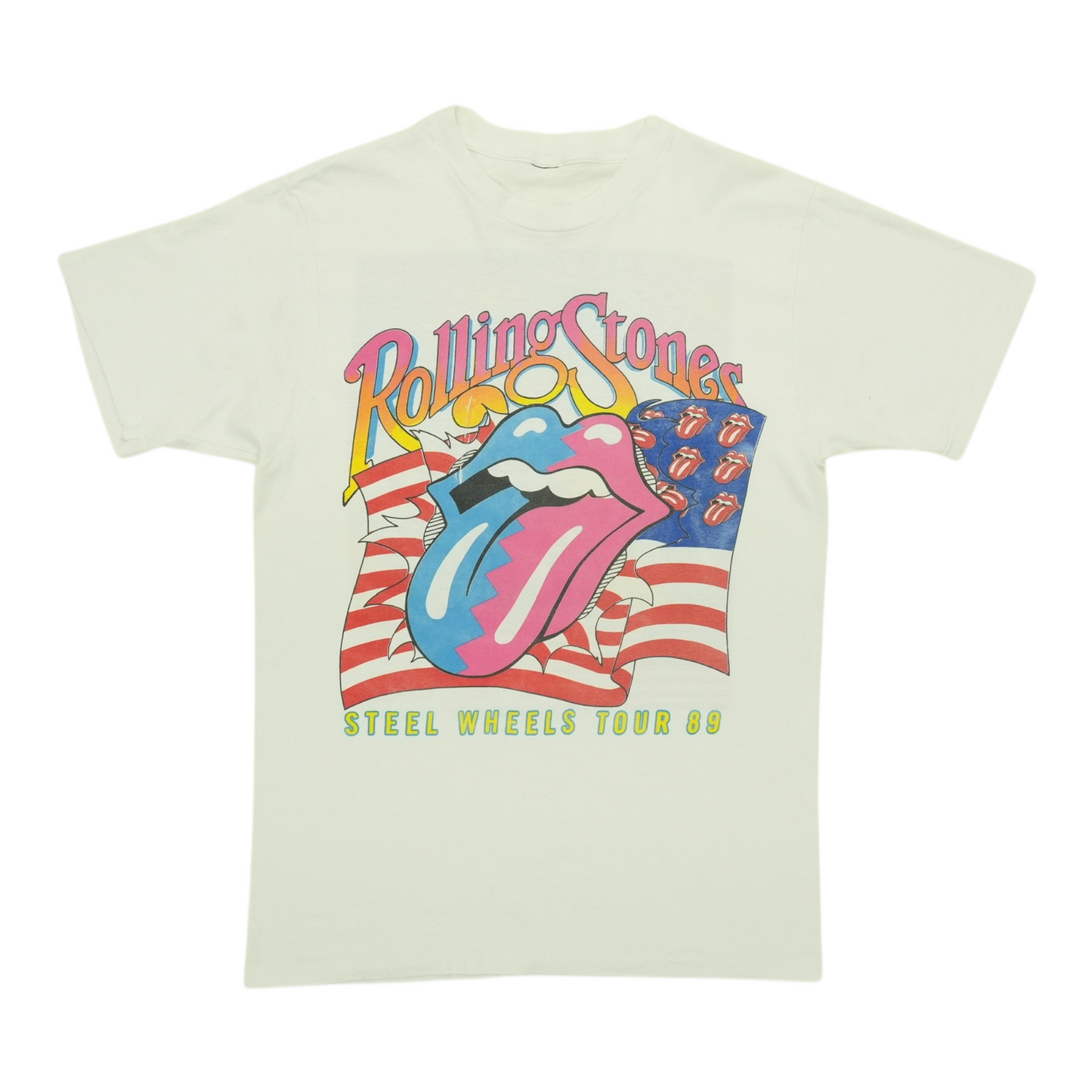 1989 Rolling Stones Steel Wheels Tour Shirt