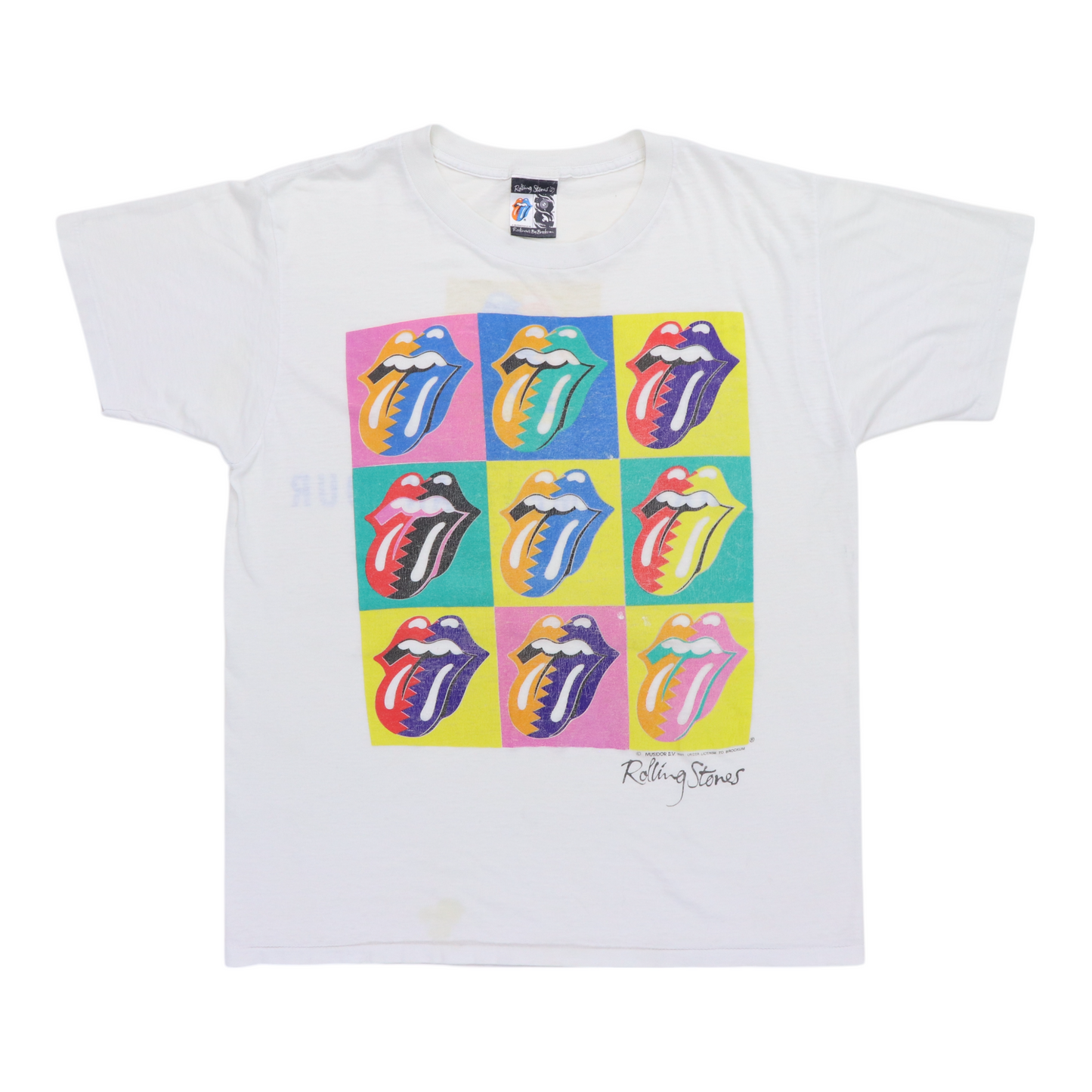 1989 Rolling Stones Steel Wheels Tour Shirt