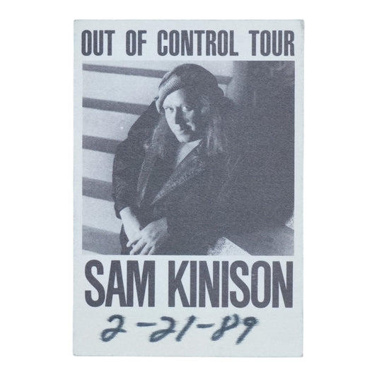 1989 Sam Kinison Backstage Pass