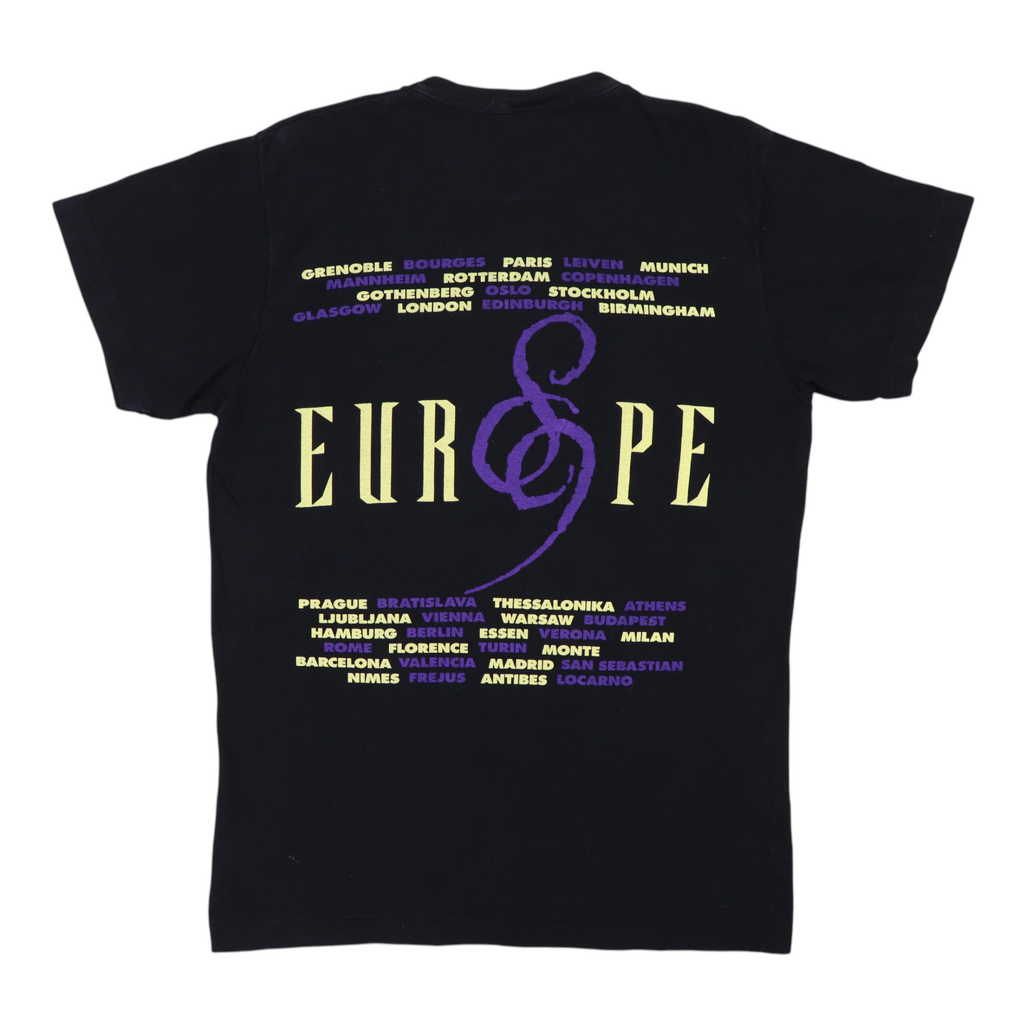 1989 Stevie Wonder European Tour Shirt