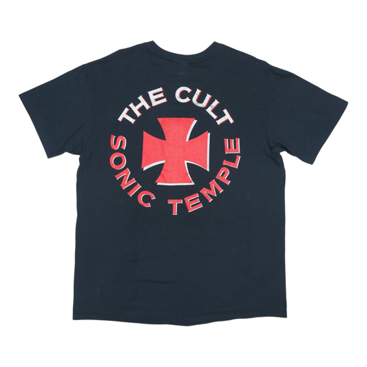 1989 The Cult Sonic Temple Shirt Back