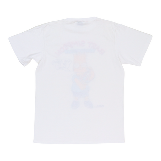 1989 The Simpsons Bart Underachiever Shirt Back