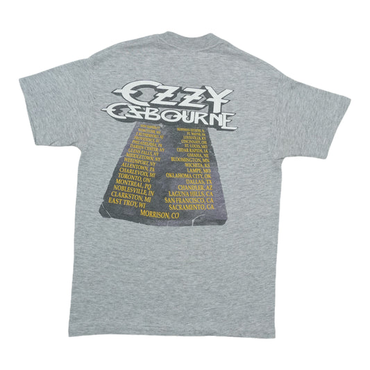 1989 Ozzy Osbourne Tour Shirt Back
