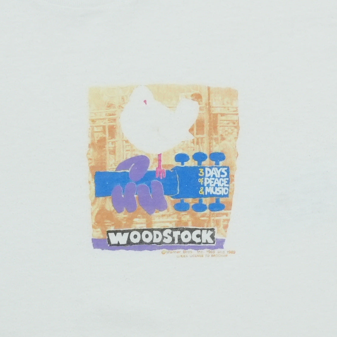 1989 Woodstock Shirt Detail 2