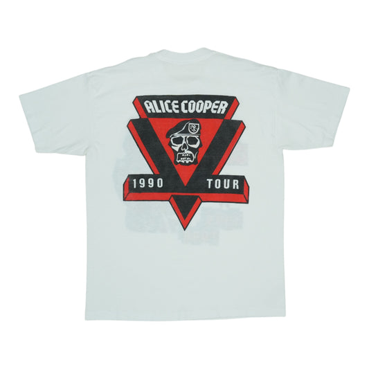 1990 Alice Cooper Trash Tour Shirt Back