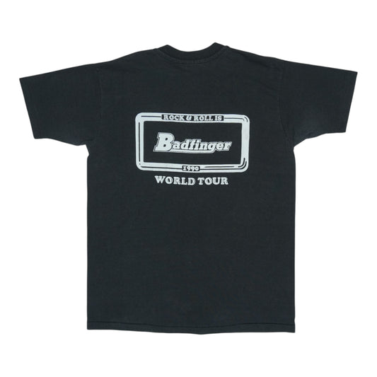 1990 Badfinger Crew Tour Shirt Back