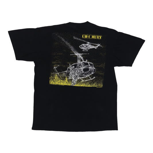 1990 Bell UH-1 Huey Helicopter Shirt Back