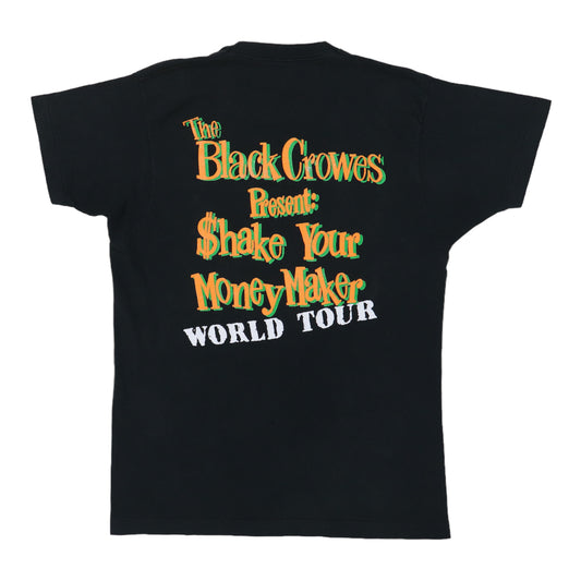 1990 Black Crowes Shake Your Money Maker Tour Shirt Back