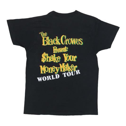 1990 Black Crowes Shake Your Money Maker Tour Shirt Back