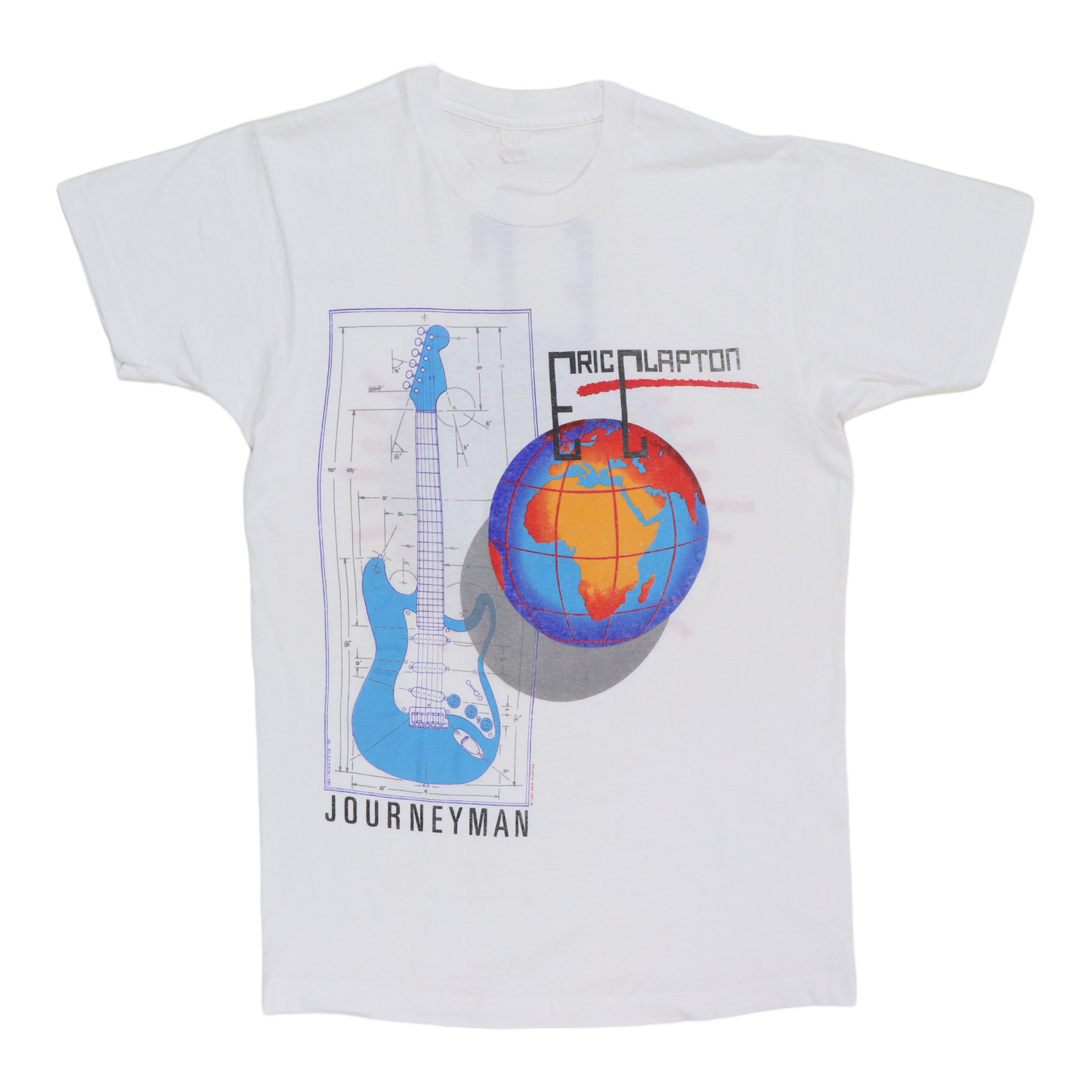1990 Eric Clapton Journeyman Tour Shirt