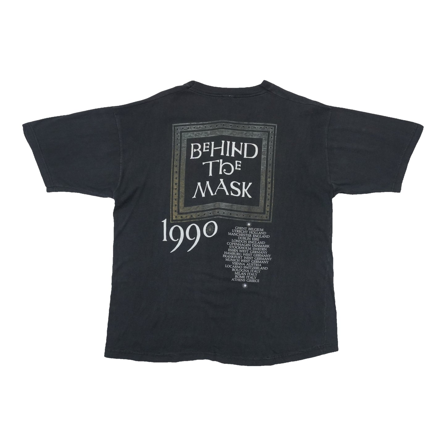 1990 Fleetwood Mac Behind The Mask Tour Shirt